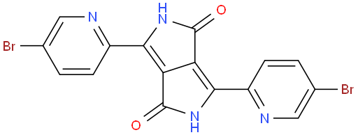 3,6-Bis(5-bromopyridin-2-yl)-2,5-dihydropyrrolo[3,4-c]pyrrole-1,4-dione