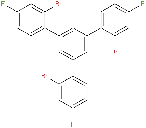 2,2''-dibromo-5'-(2-bromo-4-fluorophenyl)-4,4''-difluoro-1,1':3',1''-terphenyl