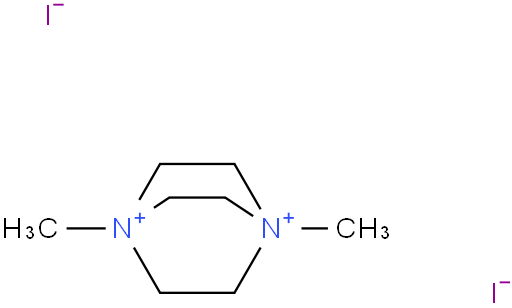1,4-dimethyl-1,4-diazabicyclo[2.2.2]octane-1,4-diium iodide