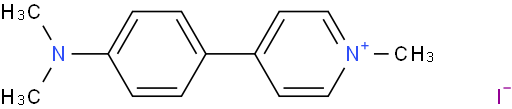 4-[4-(Dimethylamino)phenyl]-N-methylpyridinium iodide