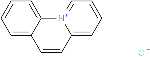 pyrido(1,2-a)quinolinylium, chloride