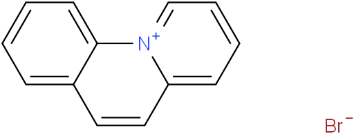 pyrido(1,2-a)quinolinylium, bromide