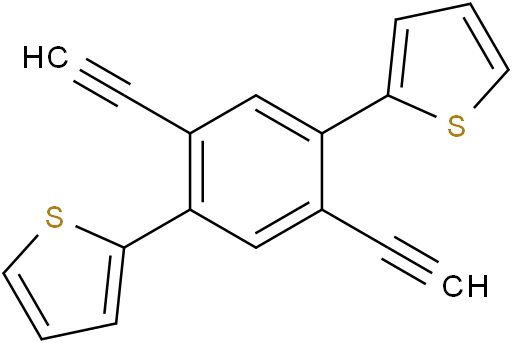 2,2'-(2,5-diethynyl-1,4-phenylene)dithiophene