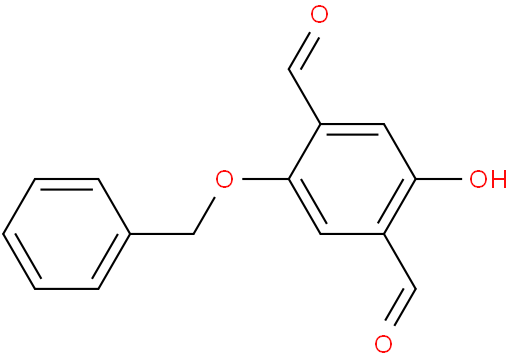 2-(benzyloxy)-5-hydroxyterephthalaldehyde