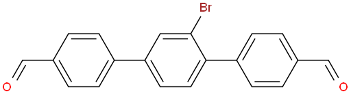 2'-bromo-[1,1':4',1''-terphenyl]-4,4''-dicarbaldehyde