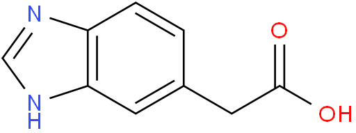 (9CI)-1H-苯并咪唑-5-乙酸