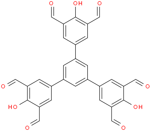 5'-(3,5-diformyl-4-hydroxyphenyl)-4,4''-dihydroxy-[1,1':3',1''-terphenyl]-3,3'',5,5''-tetracarbaldehyde