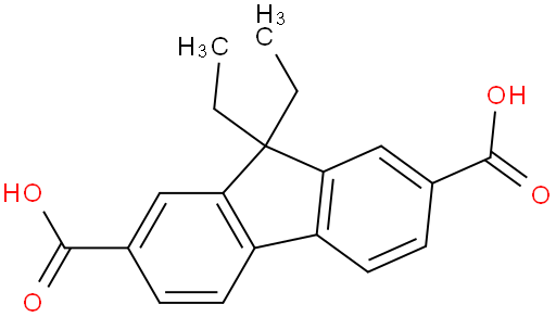 9,9-diethyl-9H-fluorene-2,7-dicarboxylic acid