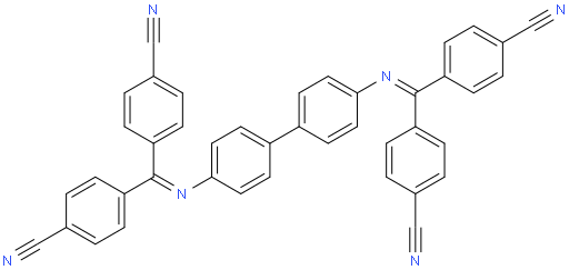 4,4',4'',4'''-(([1,1'-biphenyl]-4,4'-diylbis(azaneylylidene))bis(methanediylylidene))tetrabenzonitrile