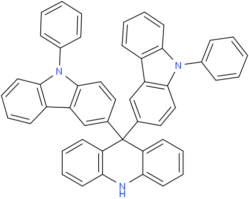 9,9-bis(9-phenyl-9H-carbazol-3-yl)-9,10-dihydroacridine