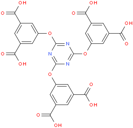 5,5',5"-((1,3,5-triazine-2,4,6-triyl)tris(oxy))triisophthalic acid