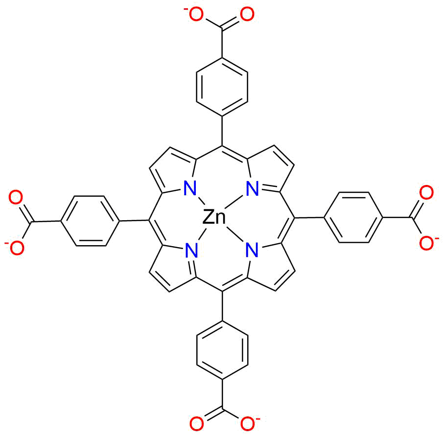 四对苯甲酸卟啉锌